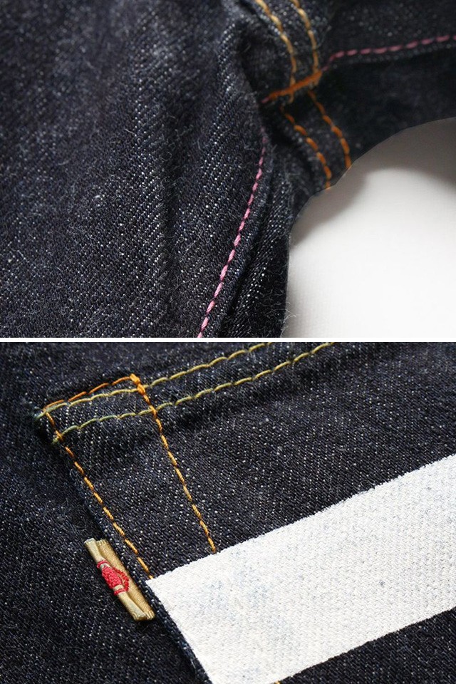 出陣ジップフライスリムストレート 桃太郎ジーンズ 0206SPZ MOMOTARO JEANS 日本製 岡山 倉敷 ジッパーモデル[mij_m][mij] 桃太郎ジーンズ（MOMOTARO JEANS） 出陣ジップフライスリムストレート