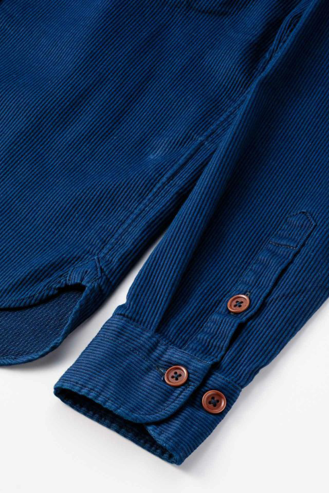 インディゴピケ長袖シャツ 桃太郎ジーンズ 05-319 MOMOTARO JEANS 日本