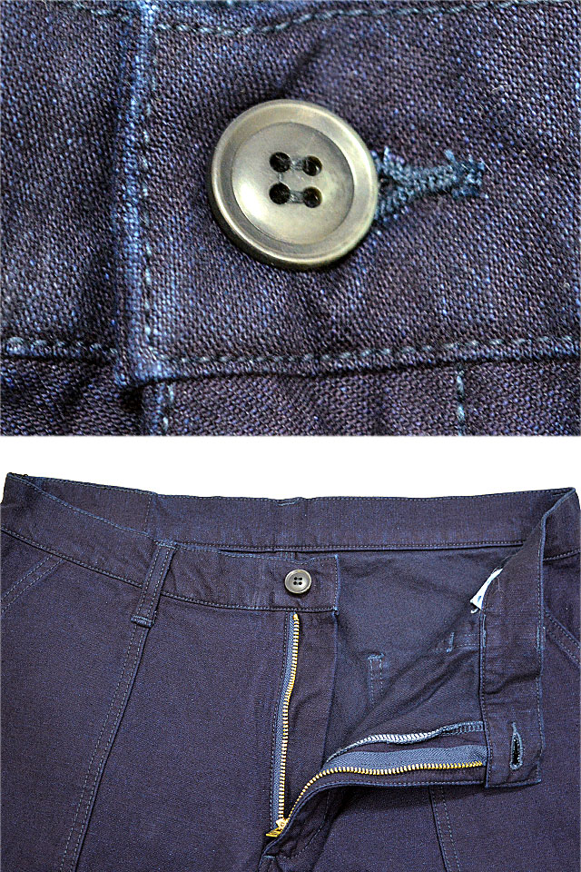 桃太郎ジーンズ（MOMOTARO JEANS） インディゴバックサテンベイカー