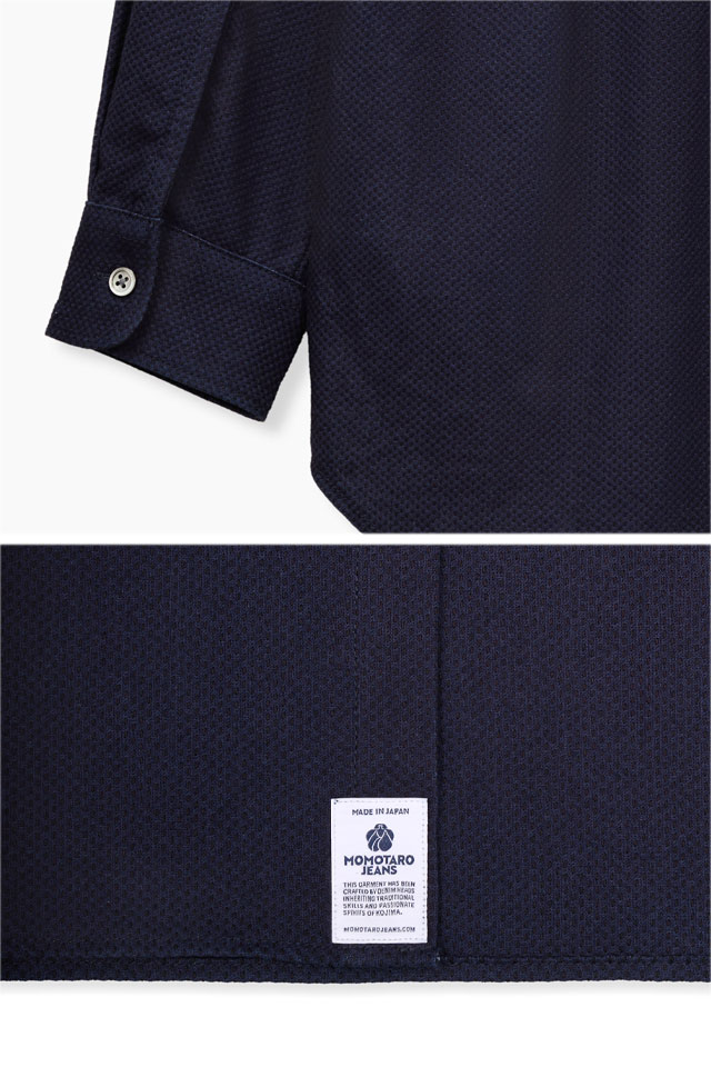 桃太郎ジーンズ（MOMOTARO JEANS） 刺子CPOシャツ/SASHIKO CPO SHIRT
