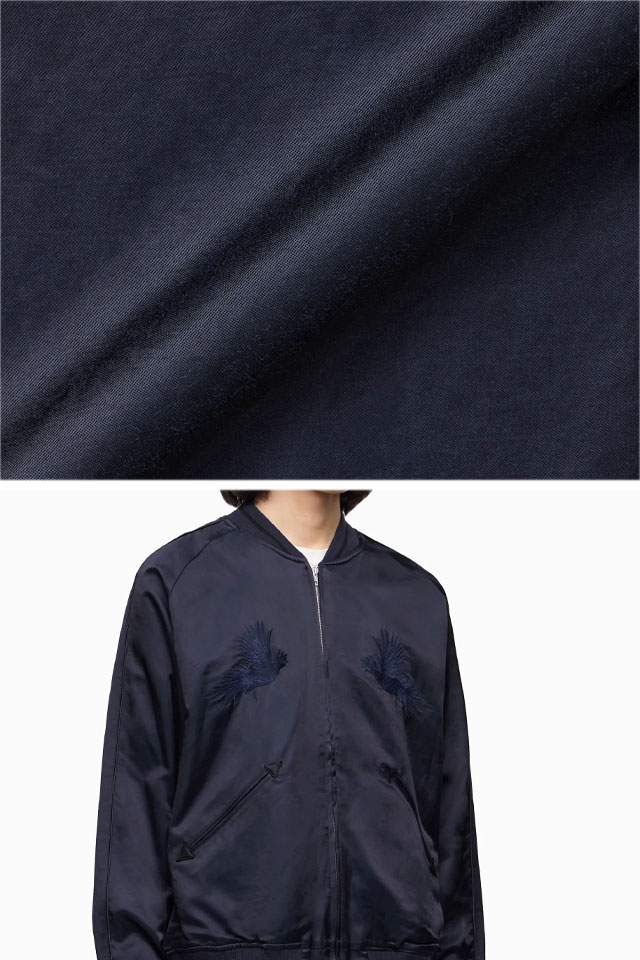 桃太郎ジーンズ（MOMOTARO JEANS） サテンスーベニアジャケット