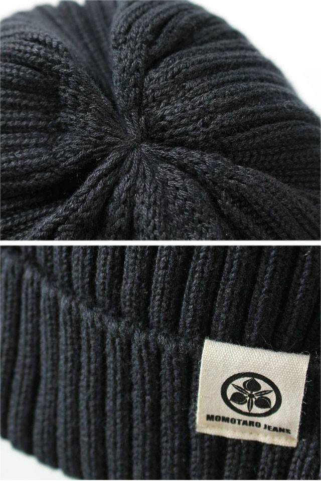コットンニットキャップ 桃太郎ジーンズ SJ012 MOMOTARO JEANS