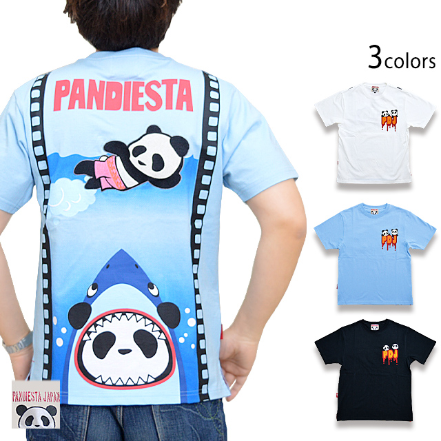 Sharkパンダ半袖Tシャツ PANDIESTA JAPAN 582853 パンディエスタ