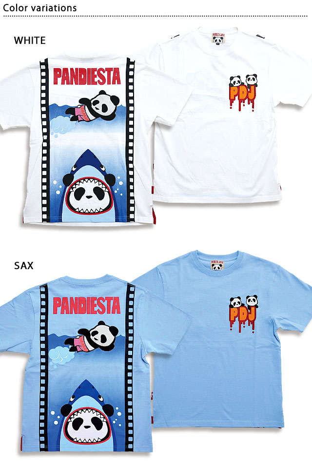 シャーク柄モチーフロゴTシャツ&ショートパンツ ムラサキスポーツ限定】What it isNt ART BY MARKGONZALES