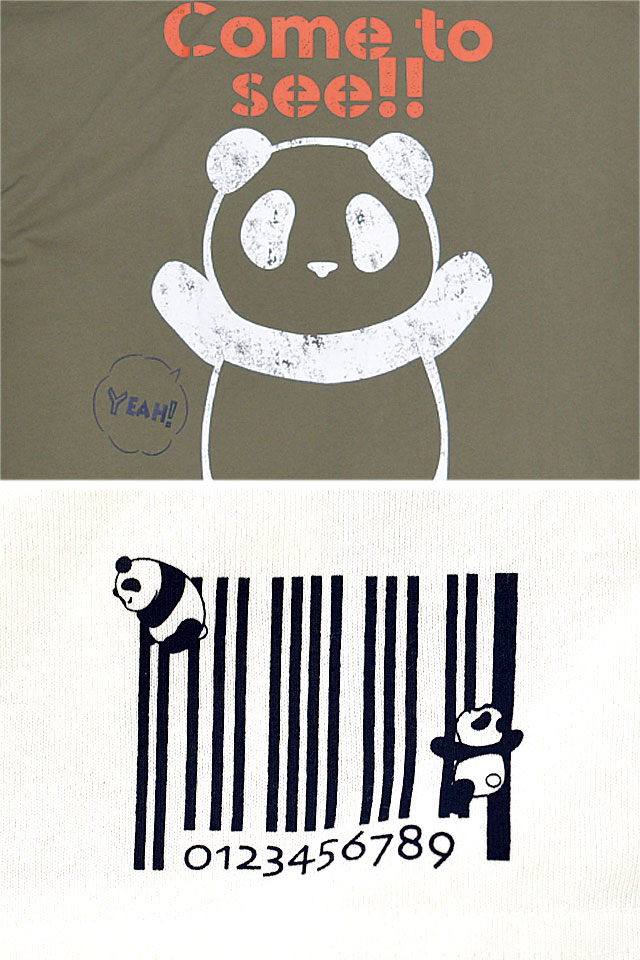 パンダ様 配色切替BIGパーカー PANDIESTA JAPAN 523474 パンディエスタ