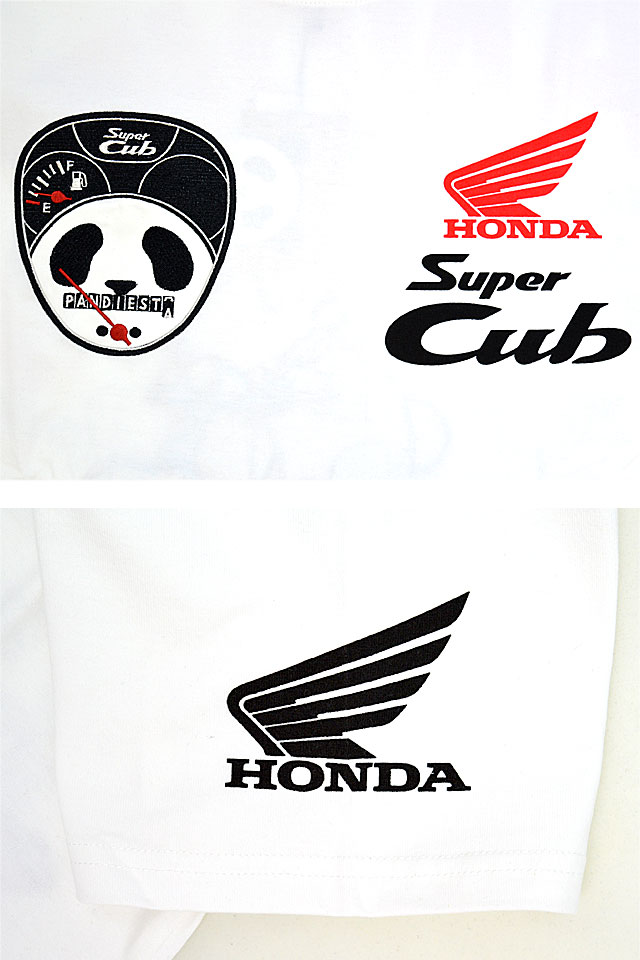 HONDA×PANDIESTA SUPER CUB半袖Tシャツ PANDIESTA JAPAN 523503