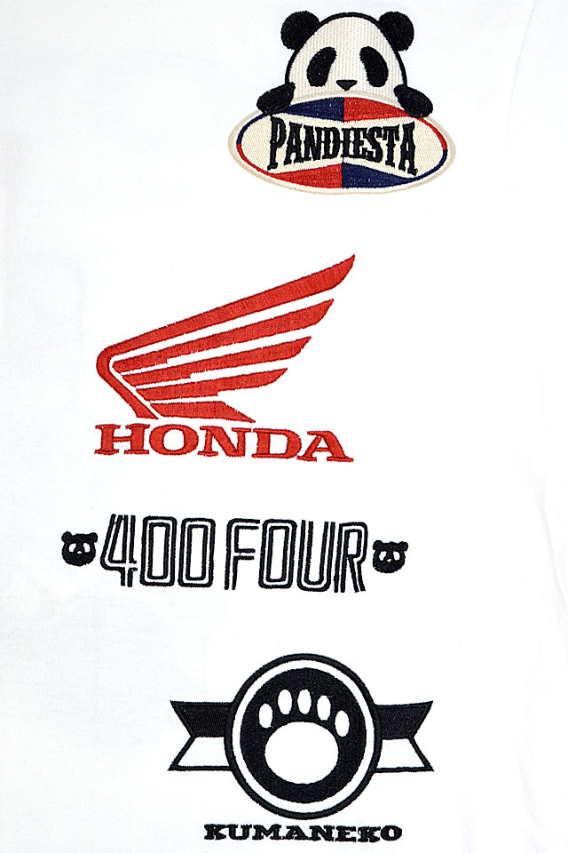 HONDA×PANDIESTA CB400FOUR半袖Tシャツ PANDIESTA JAPAN 523508