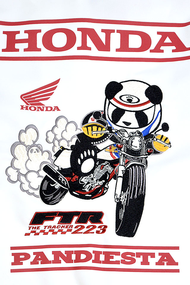 HONDA×PANDIESTA FTR223フルジップジャージ PANDIESTA JAPAN 533507