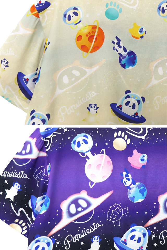 スペースパンダアロハシャツ PANDIESTA JAPAN 585204 パンディエスタ