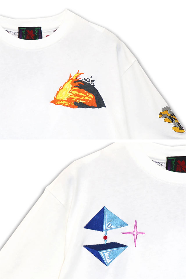 EVANGELION×錦 初号機VS赤龍半袖Tシャツ 錦 554369 和柄 和風