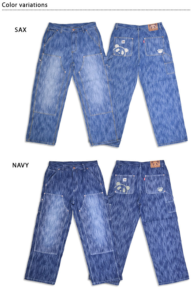 ウェーブジャガードWニーパンツ PANDIESTA JAPAN 595651 パンディ