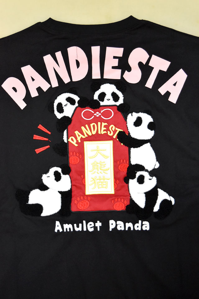 お守りパンダロングTシャツ PANDIESTA JAPAN 595964 パンディエスタ