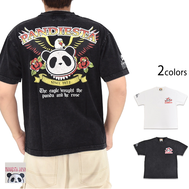 イーグルパンダ半袖Tシャツ PANDIESTA JAPAN 526609 パンディエスタ