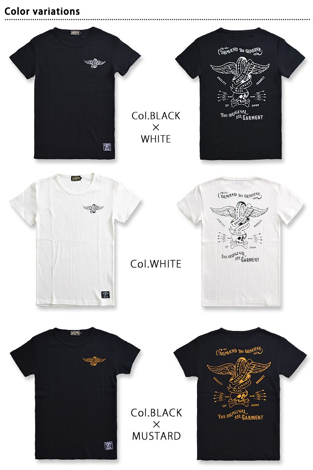 MAKERS GON スカルデザイン Tシャツ ライムグリーン MAKERS GON