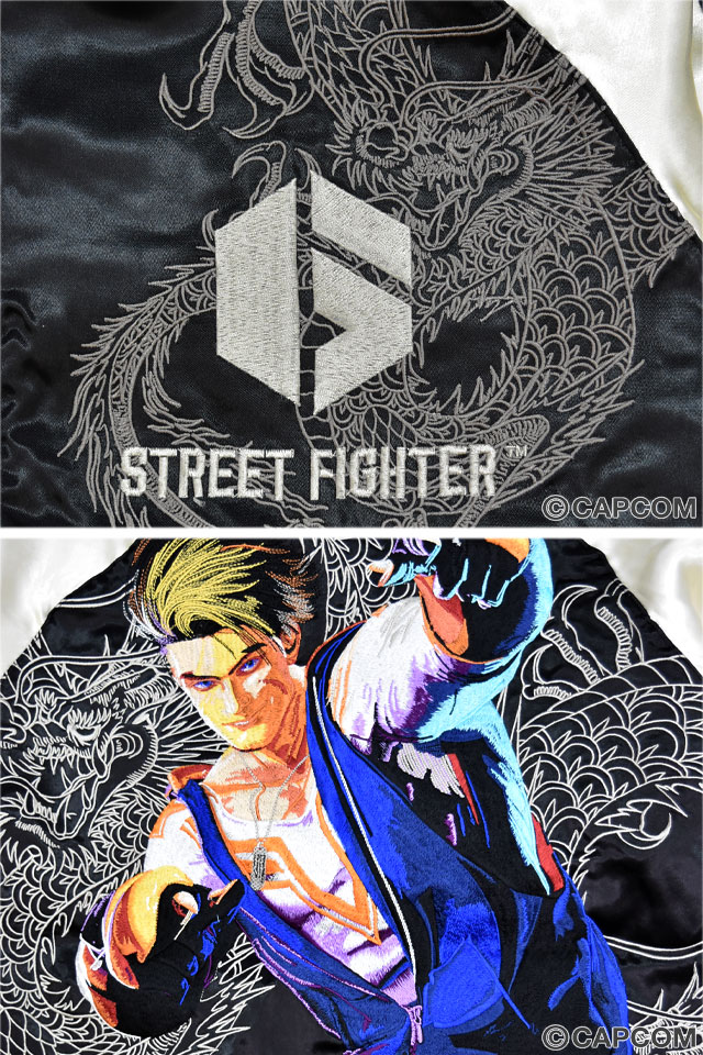 ストリートファイター6 リバーシブルスカジャン「LUKE」 サクラ