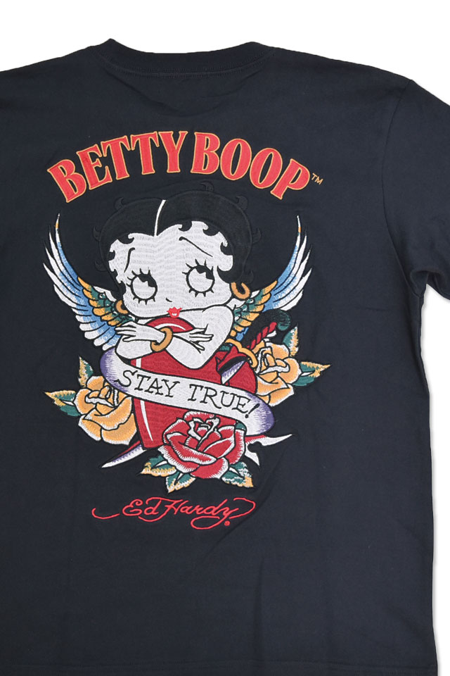 Ed Hardy×BETTY 天竺半袖Tシャツ サクラスタイルセレクション BED-2503