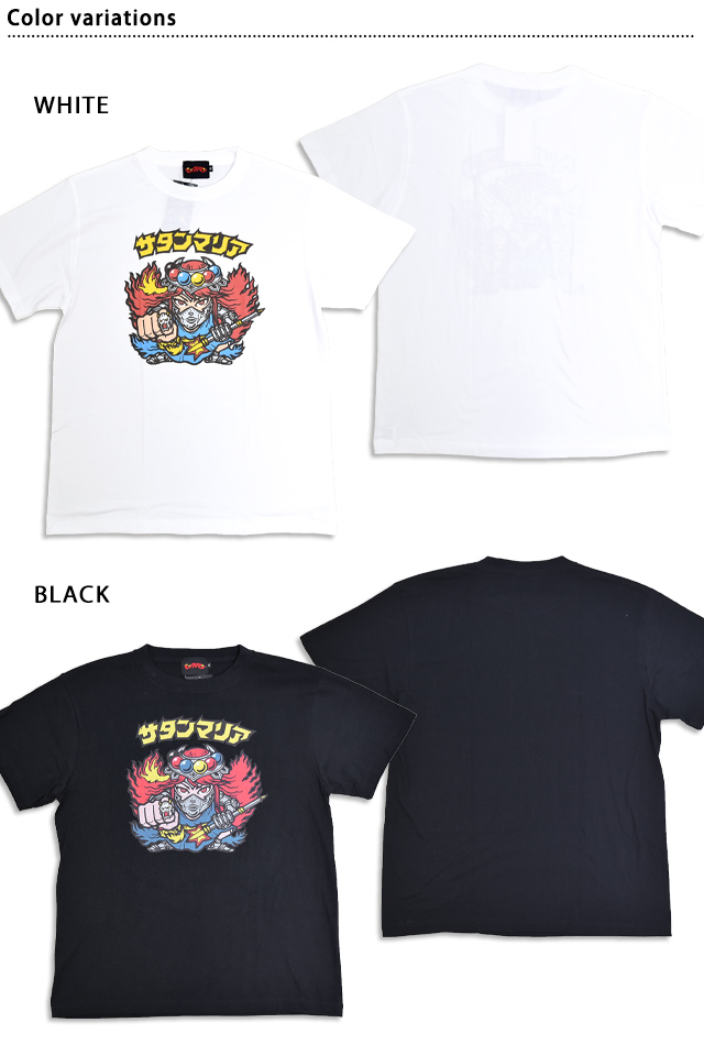 ビックリマン半袖Tシャツ「サタンマリア」 サクラスタイルセレクション