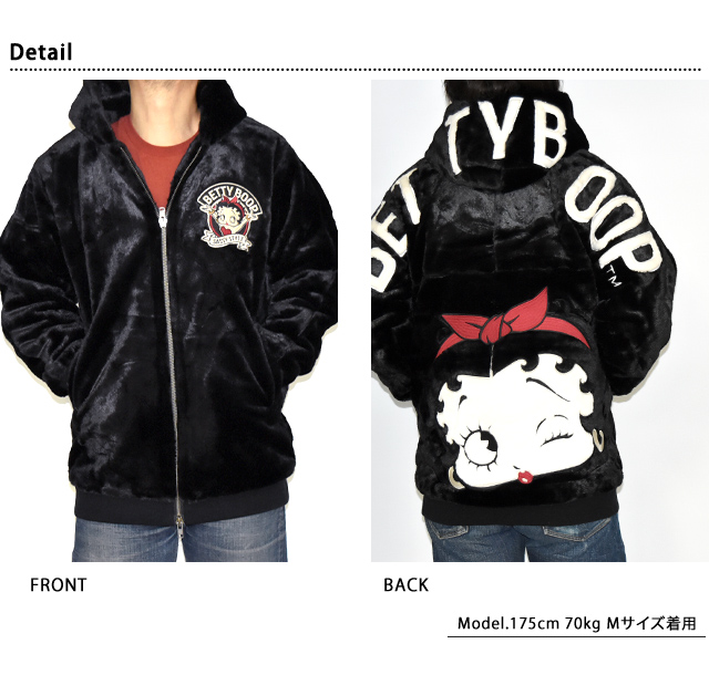 BETTY×ネバーマインド ロング丈ファージャケット NEVER MIND BBN-2528