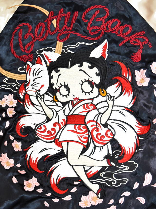 BETTY×ネバーマインド リバーシブルスカジャン NEVER MIND BBN-2608