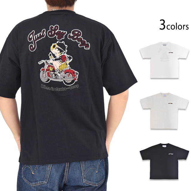 バイクBETTY コットン天竺半袖Tシャツ サクラスタイルセレクション