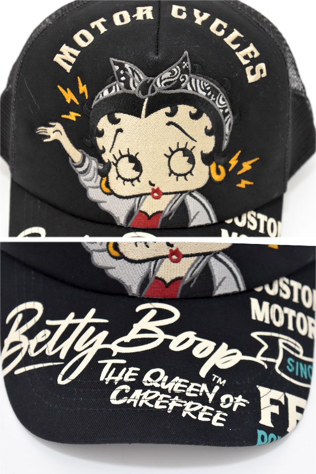 BETTY×ネバーマインド ツイルメッシュキャップ NEVER MIND BBN-2625
