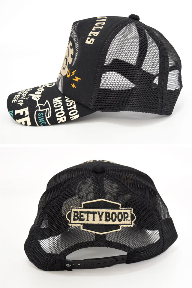 BETTY×ネバーマインド ツイルメッシュキャップ NEVER MIND BBN-2625