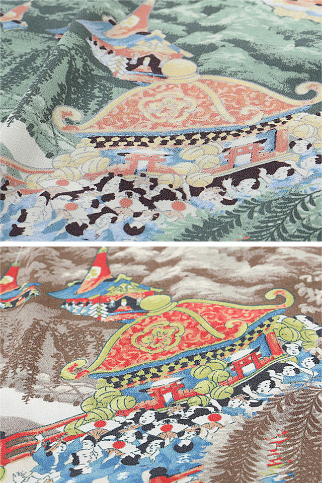 レーヨンアロハシャツ SPECIAL EDITION「MATSURI」 SUN SURF