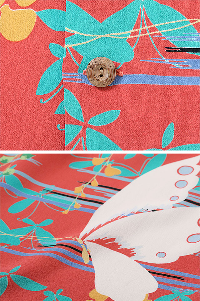 レーヨンアロハシャツ「FLUTTERING BEAUTY」 SUN SURF SS39027