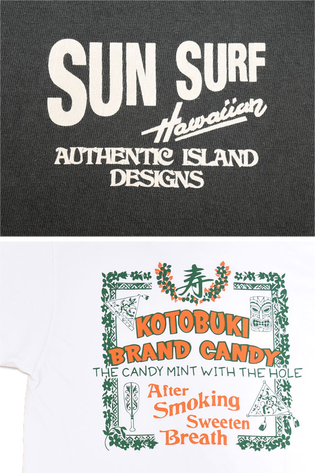半袖Tシャツ「KOTOBUKI」 SUN SURF SS79749 サンサーフ ハワイアン