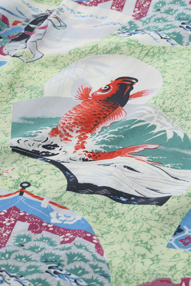 レーヨンアロハシャツ「JAPANESE QUAINT DESIGN」 SUN SURF SS39614