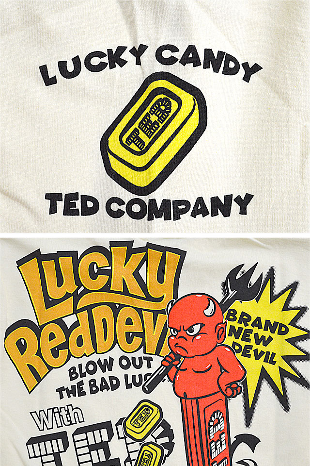 DEVIL DISPENSERロングTシャツ TEDMAN テッドマン TDLS-354 エフ商会 
