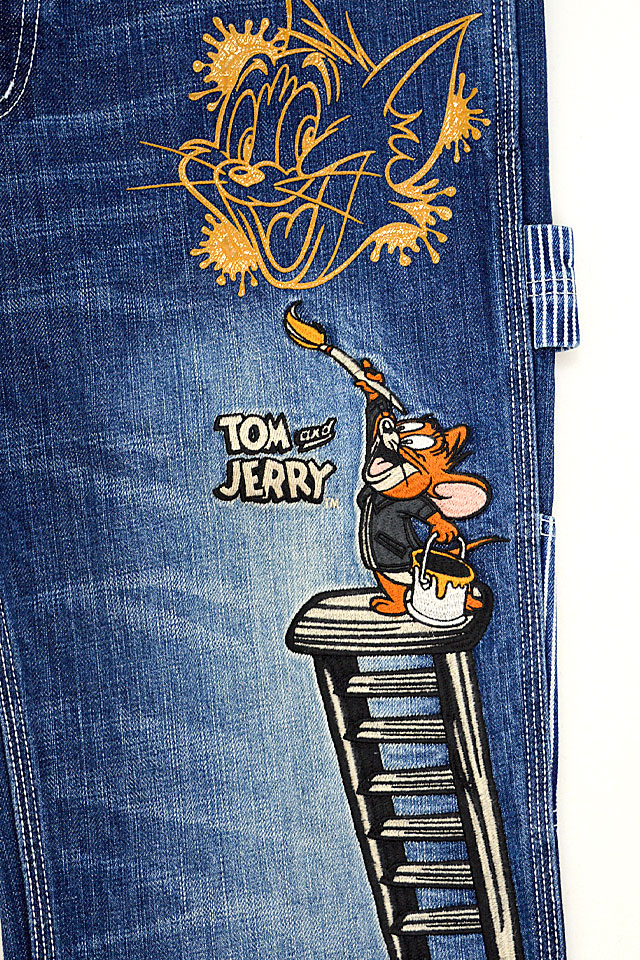 vanson×TOM＆JERRYコラボ デニムパンツ vanson TJV-2308 バンソン