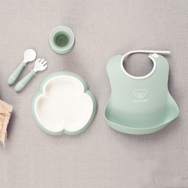 ベビービョルン ベビーディナーセット スタイ プレート スプーン フォーク カップ Bjorn babydinnerset 送料無料 | BABYBJORN | 01