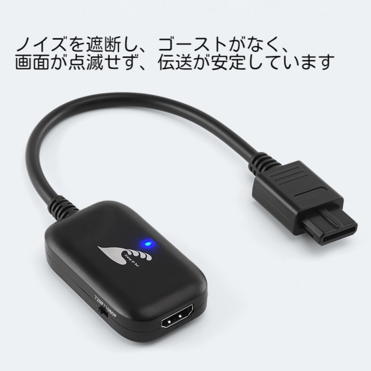 スーパーファミコン ゲームキューブ Nintendo64 HDMI コンバータ 