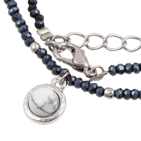 ネックレス メンズ ブラック ストーン ビーズ アクセサリー カラーパールトップ ハワイアン インディアン 3080 3080 メンズアクセサリー店sakuto 通販 Yahoo ショッピング