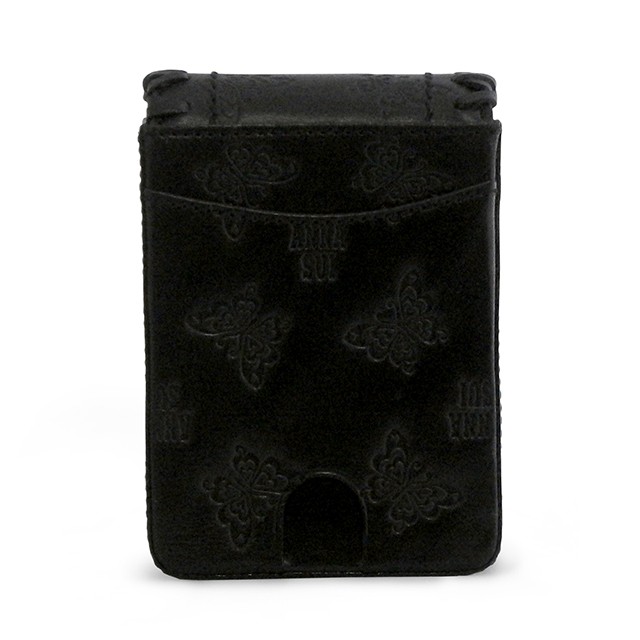 アナスイ ANNA SUI アンジェリーナシリーズ シガレットケース 煙草ケース たばこケース 編み込み 黒 ブラック Black 牛革 新品  レア商品 307524 10 : ansi-307524-10 : Salada Bowl-おしゃれブランド通販 - 通販 - Yahoo!ショッピング