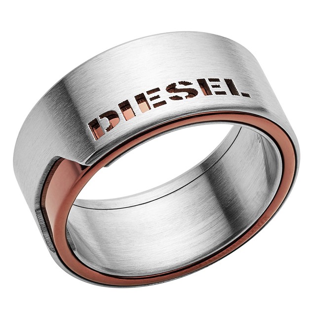 ディーゼル DIESEL リング 指輪 メンズ レディース シルバー