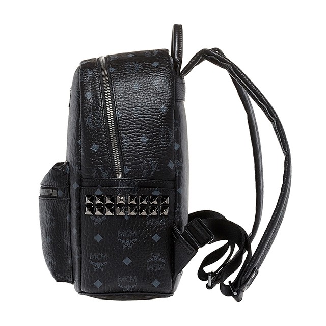エムシーエム MCM MMK5SVE37 BP BK BK001 スモール バックパック スターク STARK BACKPACK STUD SMALL リュック デイパック リュックサック ブラック BLACK