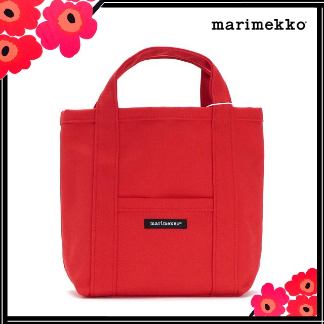 マリメッコ トートバッグ marimekko バッグ トート キャンバス 無地