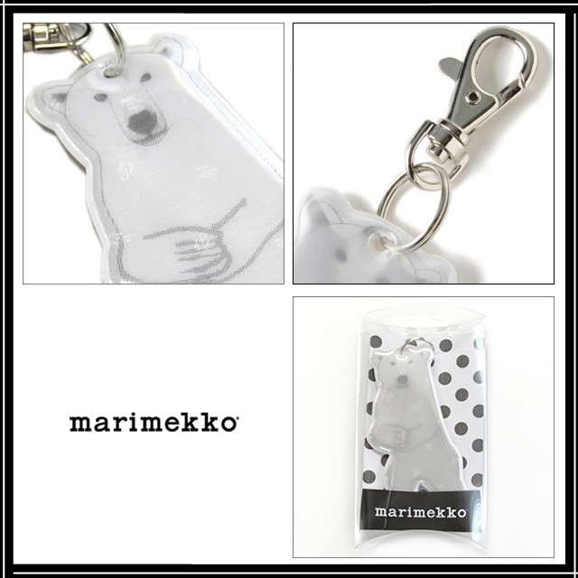 信託 marimekko ウニッコ リフレクター キーホルダー tessiturasdenos