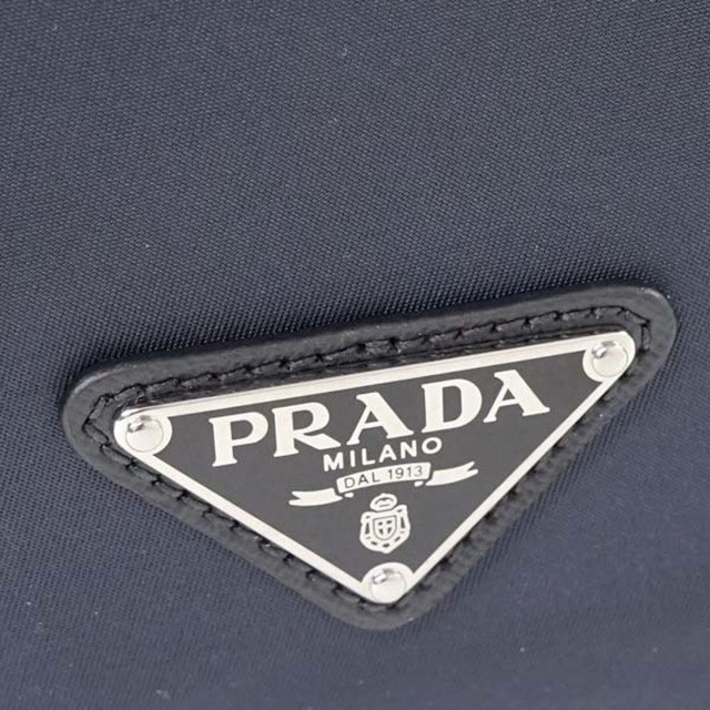 プラダ PRADA 2VZ066 973 F0008 リュックサック リュック バックパック ブルー BLU ネイビーブルー＋シルバー