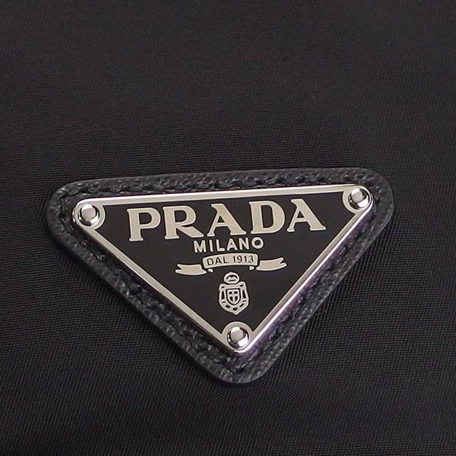 プラダ PRADA 2VZ135 973 F0002 リュックサック リュック バックパック ネロ NERO ブラック＋シルバー ネームプレート背面タイプ