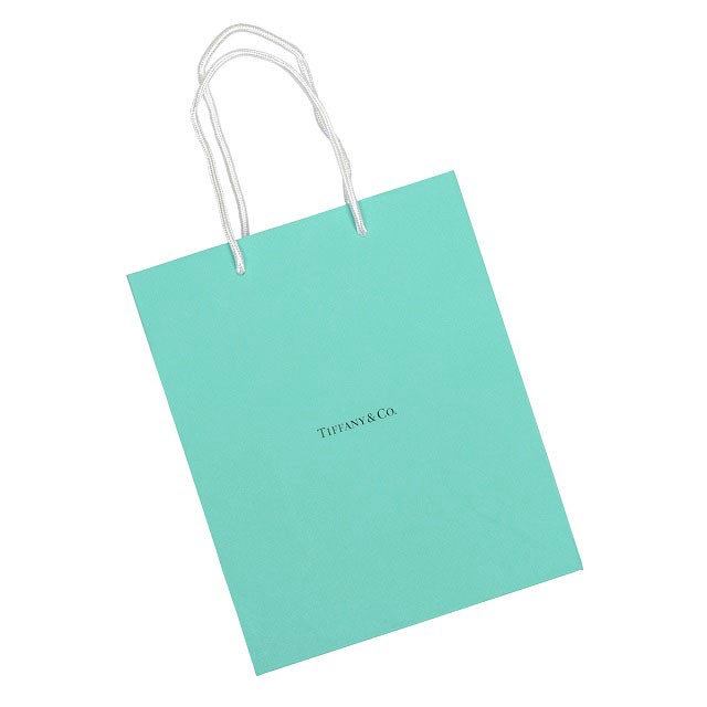 ティファニー TIFFANY&CO ショップ袋 ショッパー 1枚 Mサイズ Aセット