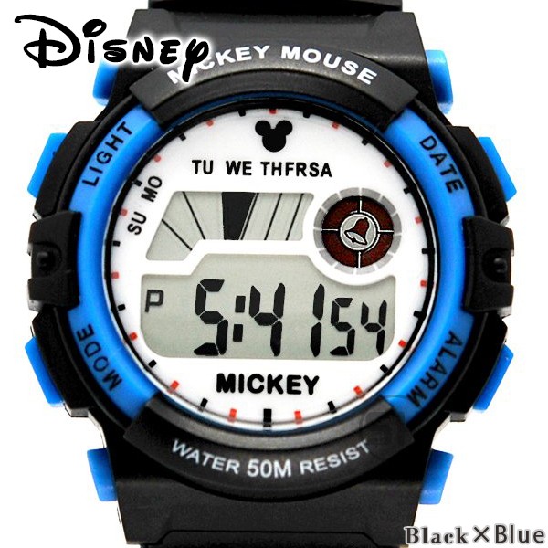 セール開催中 ディズニー 腕時計 グッズ 50M 防水 キッズ レディース メンズ ユニセックス ミッキーマウス  WATCH Disney｜salon-de-kobe｜04