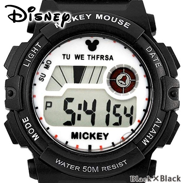 セール開催中 ディズニー 腕時計 グッズ 50M 防水 キッズ レディース メンズ ユニセックス ミッキーマウス  WATCH Disney｜salon-de-kobe｜06