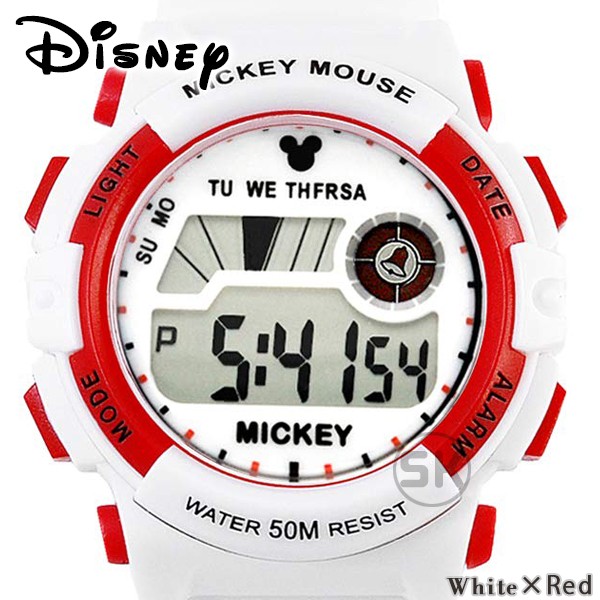 セール開催中 ディズニー 腕時計 グッズ 50M 防水 キッズ レディース メンズ ユニセックス ミッキーマウス  WATCH Disney｜salon-de-kobe｜10