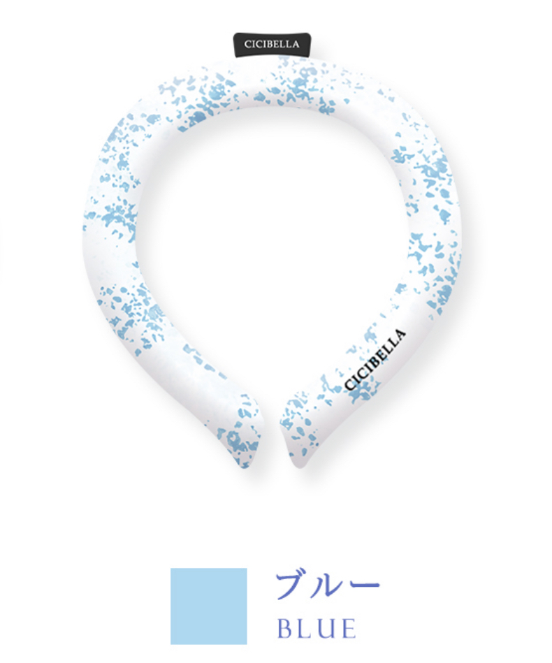 新入荷 アイスクールリング cicibella オリジナル柄 クールリング