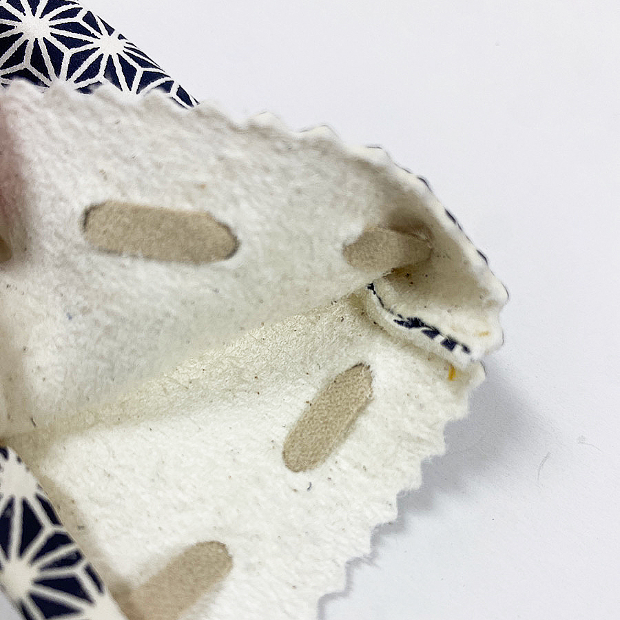 弓道 石突 麻の葉 ブラック ホワイト 弓 保護 カバー 袋 傷防止 弓具 弓道具 弓道 伝統柄 総柄 和柄 模様【ネコポス対象】F-412 | ブランド登録なし | 01