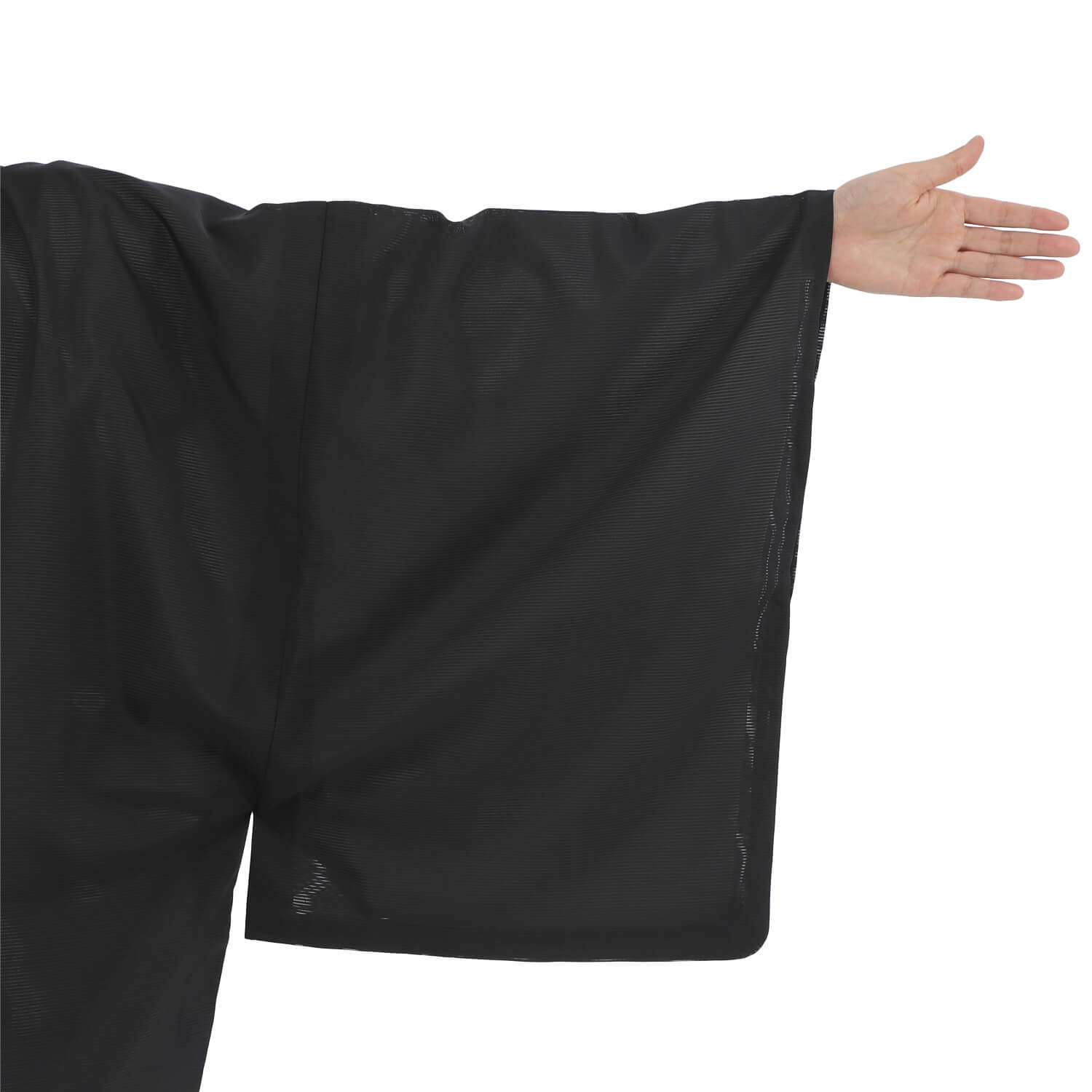 夏用 着物 絽 (ろ) 日本製 男性用 女性用 メンズ レディース 全2色 弓道 弓具 弓道着 紺 黒 ネイビー ブラック ポリエステル100% 【在庫品】【H-294】 |  | 20