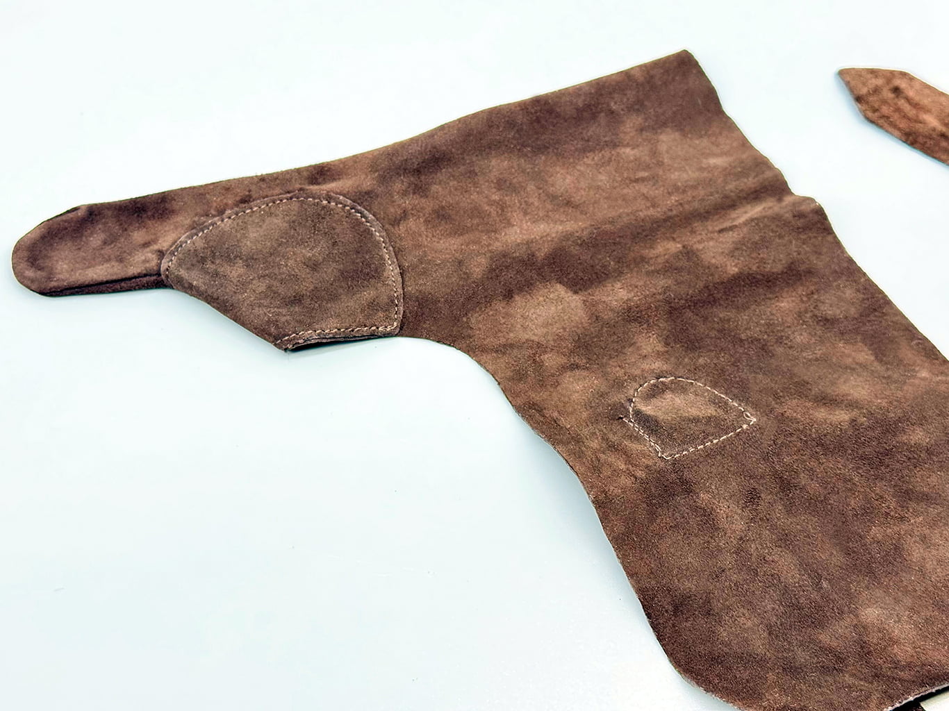 羊革 押し手カケ 焦茶 押し手 本革 S M L 焦げ茶 柔らかい 押手カケ ゆがけ カケ 保護 弓道 弓具 弓道用品 【J-210】 | ブランド登録なし | 08